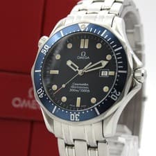 [NEAR MINT] OMEGA Seamaster 2531.80 300M Blue Dial Date Qz Men's From JAPAN Z251