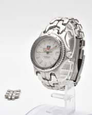 New battery  MINT] TAG Heuer SEL Professional WG1212-K0 White 33mm Quartz Watch