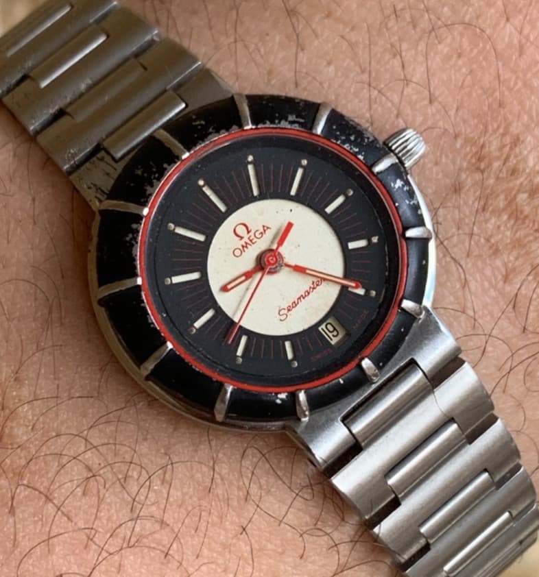 Vintage 1984 Omega Seamaster Dynamic II Spider Ladies Quartz 26mm Boxed 196.0301