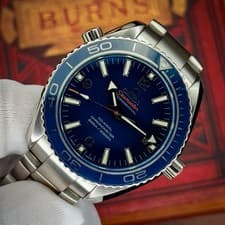 OMEGA Seamaster PlanetOcean Blue Dial 42mm Titanium Bracelet 232.90.42.21.03.001