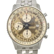 Breitling A13022 Old Navitimer Chronograph Tropical Dial Automatic Men s with Bo