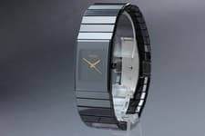 RADO Diastar 111.0322.3 Black Dial 24mm Quartz Men's Watch [Near MINT]