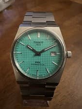 Tissot PRX Powermatic 80 Green Dial New Bracelet