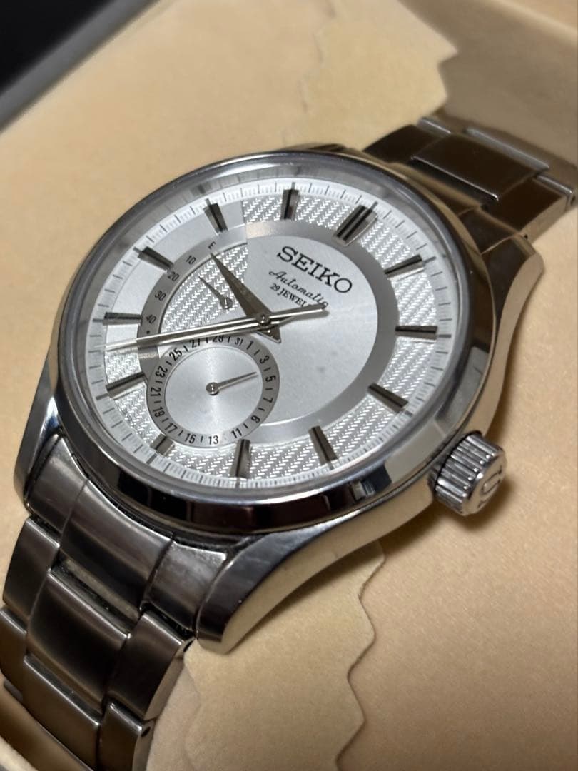 Seiko Presage 6R27-00A0 Automatic Power Reserve 1.57in Case 7.09in Wrist