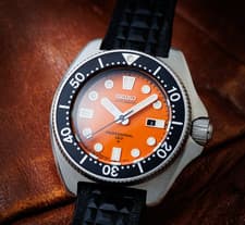 Vintage Seiko Professional Diver 150m 1979 Orange Dial Watch