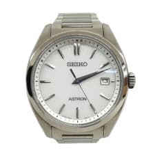 Seiko 7B72-0AD0 Astron Origin Radio Solar Watch Titanium White Dial Used From J