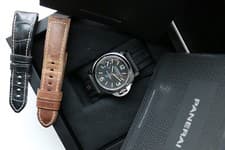 Panerai Luminor Marina PAM777 44mm Box and Papers Extra Straps Watch PAM00777