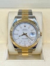 Rolex DateJust 126333 Two Tone 18K Gold