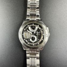 Orient Star WZ0051DK Watch Retro Future Black Dial Stainless Case