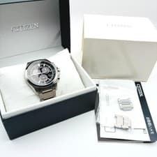 Citizen Homer Date Manual Winding Watch Silver Dial Metal Band Used From Japan