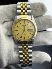 Vintage Seiko 5 Automatic men's 7009  (17 Jewels) - (Date/Date)