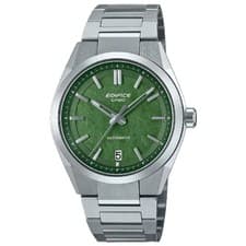 Casio Edifice EFK-100YD-3A Green Dial JDM Automatic 39mm New Set Men's Watch