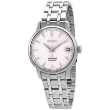 Seiko Presage Automatic Pink Dial Ladies Watch SRP839J1