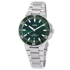 Oris Aquis Date Automatic Green Dial Men's Watch 01 733 7787 4157-07 8 22 04PEB