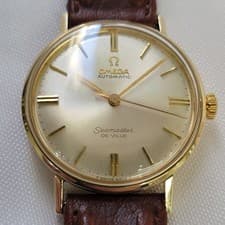 Omega Seamaster DeVille 1960s Mens 34mm Gold Capped Automatic RA752