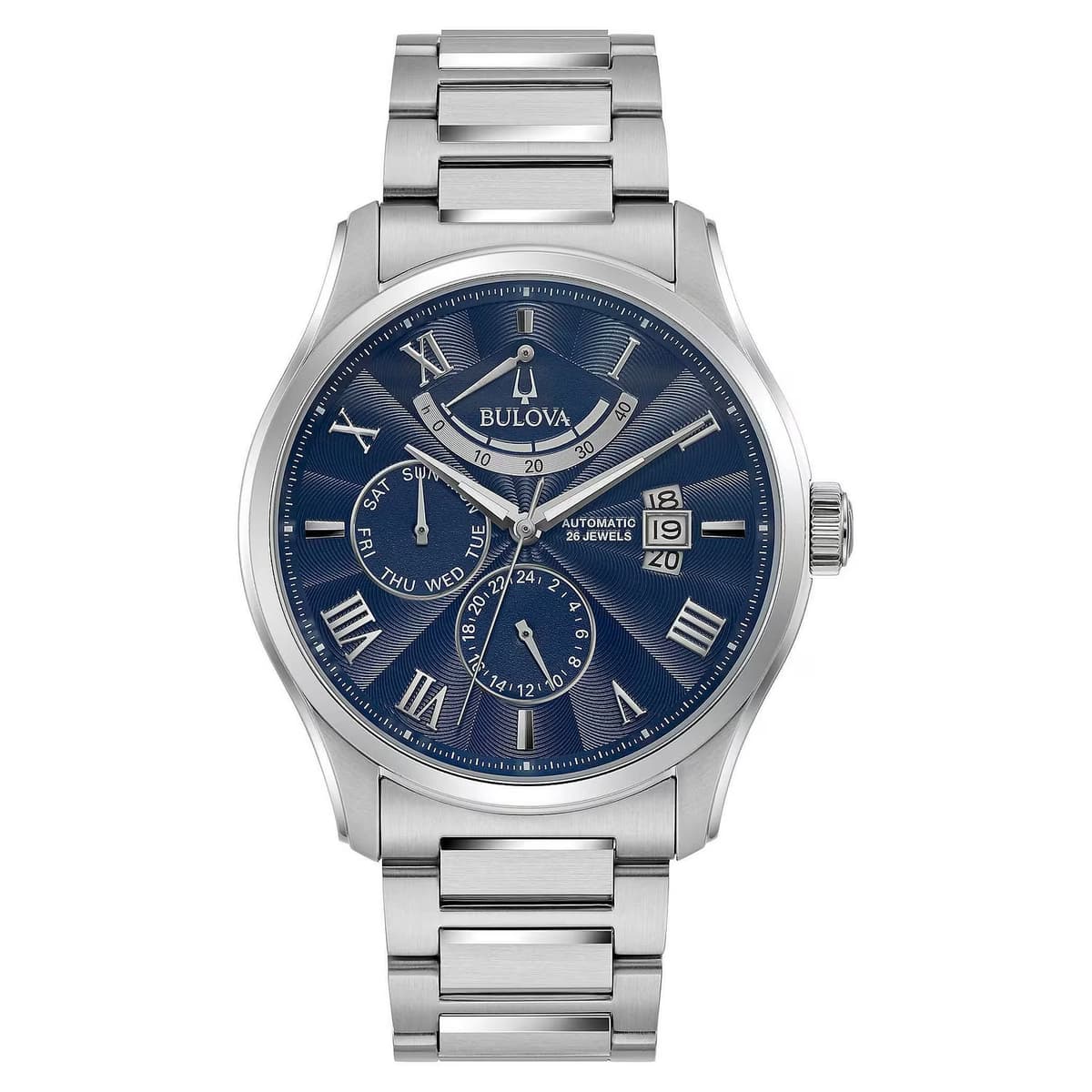 Bulova Wilton Power Reserve, Blue Dial, Automatic - 96C147