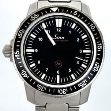 Sinn EZM3 Diver Watch Automatic Black Dial Used