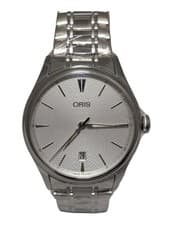 Oris Watch Artelier Date 01 733 7721 4051 Siler Dial Automatic Winding