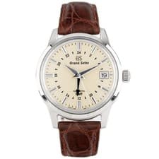 Grand Seiko Elegance Collection Stainless Steel Ivory 39.5mm SBGM221 Full Set