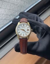 SEIKO 4402-8000 King Seiko - Working - Leather Strap