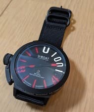 U-BOAT U1001 Limited Edition Automatic Watch 50mm Titanium Skeleton Back