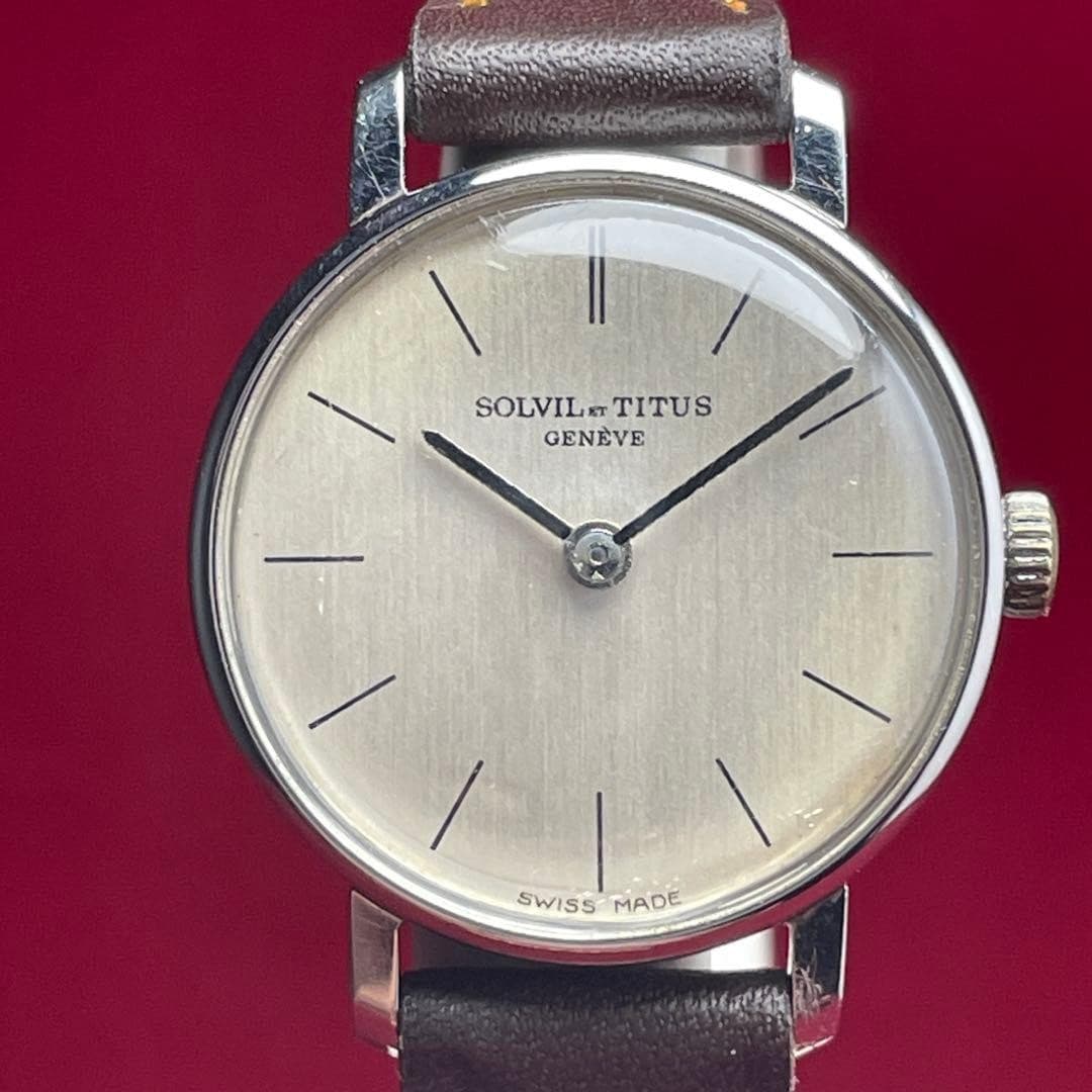 SOLVIL et TIT Rare Linen Dial Watch Collection