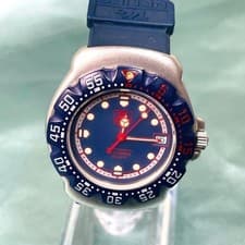 Tag Heuer Formula 1 370.513 Diver Men's Watch 200m Water Resistant From Japan