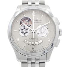ZENITH Class Open El Primero 03.0510.4021 Chronograph 50m Gray Men Automatic