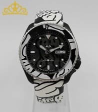 Seiko 5 Sports SBSA123 Automatic Watch Stainless Steel White 42mm New
