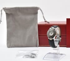 In BOX!![NEAR MINT】Cartier Must de 21 Roman 31mm Qz Women's Watch From Japan