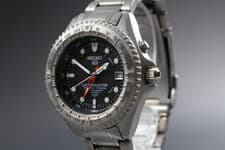 [N MINT] Seiko 5M45-6A00 Landmaster Titanium Kinetic Quartz Men Watch From JAPAN