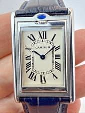 🔥Cartier Tank Basculante Reverso 2390 Mechanical Wind 25x31mm Guilloche Dial 🔥