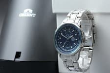 [Near MINT w/Winder] Orient King Master World Time FA02-C1 GMT Auto Men's Watch