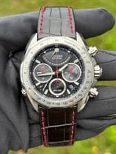 Citizen Men’s Eco Drive Signature Flyback Sapphire Crystal Strap WatchAV1000-06E