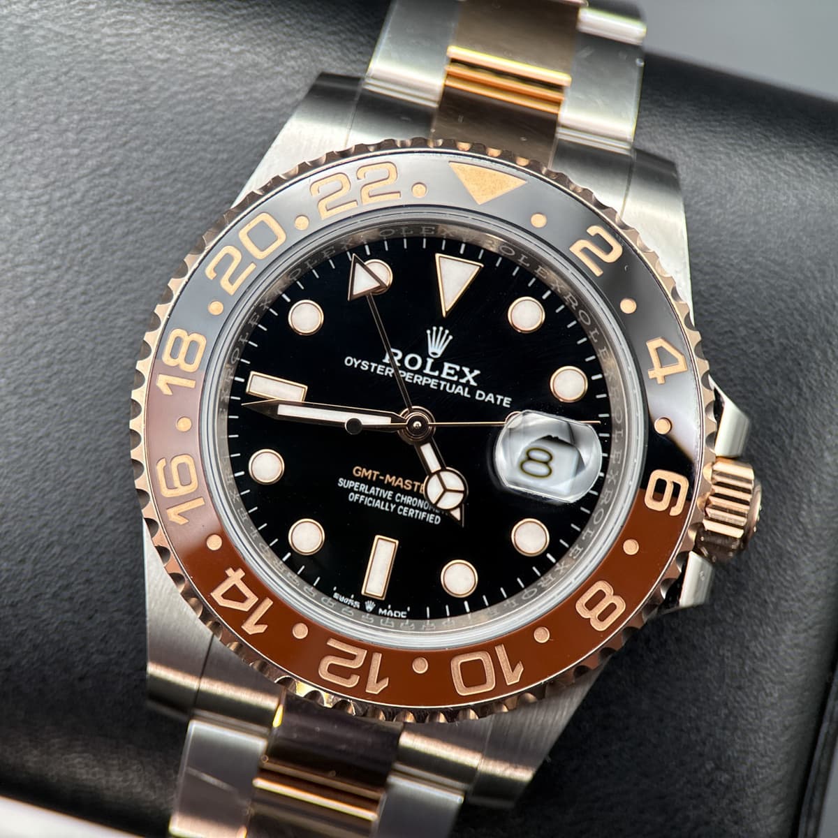 Rolex GMT-Master II 126711CHNR Rootbeer Two-Tone Automatic 40mm Watch - 2023