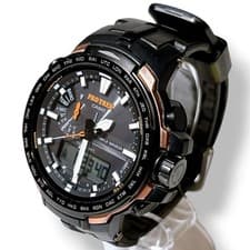 CASIO PROTREK PRW-6100Y Radio Solar Watch Tough Solar Multi Band 6 Used