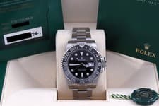 Rolex GMT-Master II Bruce Wayne Oyster Box/Papers/Card 126710GRNR