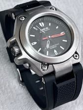 Casio MR-G120T G SHOCK Quartz Wristwatch with Aftermarket Rubber Strap