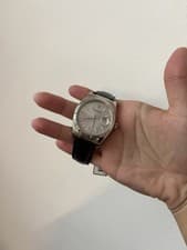 Rolex 36mm 18K White Gold Rhodium Wave 6 9 Diamonds Datejust REF: 116139 (Full)