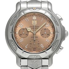 TAG HEUER WATCH 6000 SERIES CHRONOGRAPH CH5111.BA0675 DATE COPPER DIAL MEN'S F/S