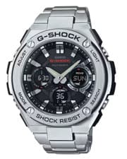 【CASIO】G-SHOCK GST-W110D-1AJF G-STEEL Solar Atomic Silver Men's Watch Japan