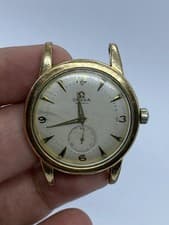 Rare Vintage Omega Seamaster Bumper 2493 2 Automatic Cal 332 Plaquet Or