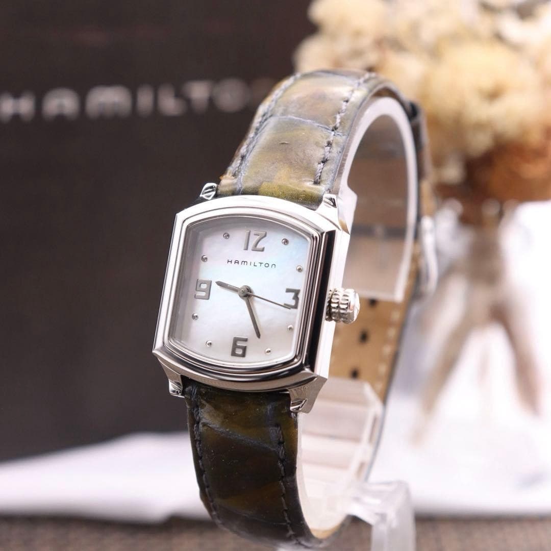 Used Genuine product [New battery] HAMILTON 061119/Good working condition White