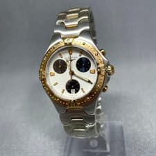 Longines L3 614 3 Watch Sport Wing Quartz Steel Dial No Box/Accessories