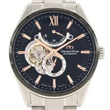 Orient Star F7F6-UAA0 Automatic Stainless Steel Men's Watch Black Dial