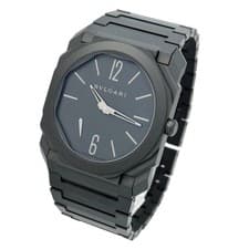 Bvlgari Octo Finissimo 103077 Black Sandblasted Ceramic Automatic Watch