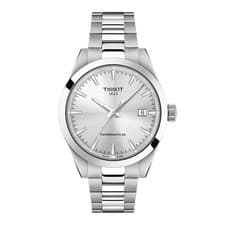 *BRAND NEW* TISSOT Gentleman Powermatic Silver Dial Men's Watch T1658071103100