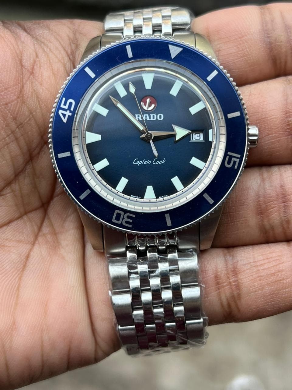 Rado Captain Cook Blue Men's Watch