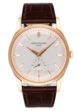 Patek Philippe Calatrava 5196R 18K Rose Gold Mens Watch