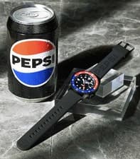 Seiko 5 sports SSK047 Pepsi GMT Limited Edition Automatic Black Watch cool Japan